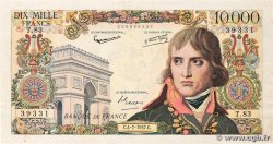 10000 Francs BONAPARTE FRANKREICH  1957 F.51.09