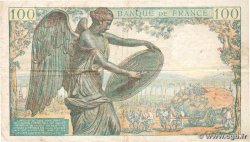 100 Francs DESCARTES FRANCIA  1942 F.27.01 BC+