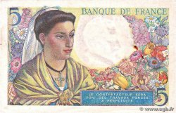 5 Francs BERGER FRANCIA  1945 F.05.06 EBC+