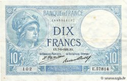 10 Francs MINERVE FRANKREICH  1931 F.06.15