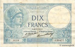 10 Francs MINERVE FRANKREICH  1931 F.06.13 fVZ