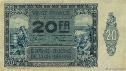 20 Francs LUXEMBURGO  1929 P.37a EBC