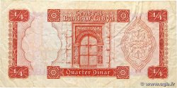 1/4 Dinar LIBIA  1972 P.33b BC