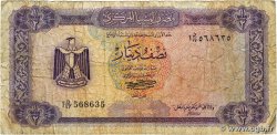 1/2 Dinar LIBYA  1972 P.34b G