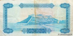 1 Dinar LIBYA  1972 P.35b VF-