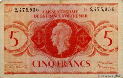 5 Francs AFRIQUE ÉQUATORIALE FRANÇAISE  1944 P.15g