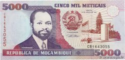 5000 Meticais MOZAMBICO  1991 P.136 q.FDC