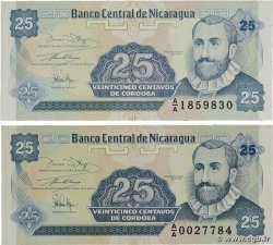 25 Centavos Lot NIKARAGUA  1991 P.170a