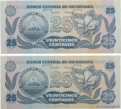 25 Centavos Lot NICARAGUA  1991 P.170a NEUF