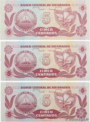 5 Centavos Lot NICARAGUA  1991 P.168a UNC