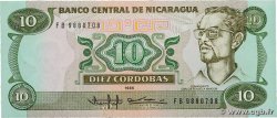 10 Cordobas NIKARAGUA  1988 P.151 fST+