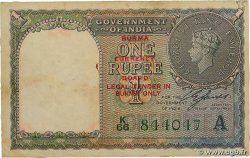 1 Rupee BURMA (VOIR MYANMAR)  1940 P.30 S