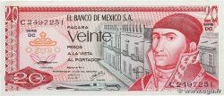 20 Pesos MEXICO  1977 P.064d SC+