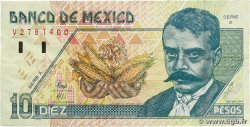 10 Pesos MEXICO  1996 P.105b fVZ