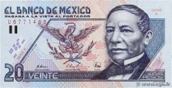 20 Nuevos Pesos MEXICO  1992 P.100 FDC