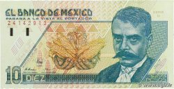 10 Nuevos Pesos MEXICO  1992 P.099 UNC