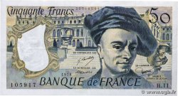 50 Francs QUENTIN DE LA TOUR FRANCE  1978 F.67.03