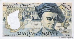 50 Francs QUENTIN DE LA TOUR FRANCE  1985 F.67.11