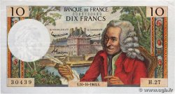 10 Francs VOLTAIRE FRANCE  1963 F.62.04