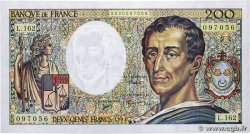 200 Francs MONTESQUIEU Modifié FRANCIA  1994 F.70/2.01 EBC+