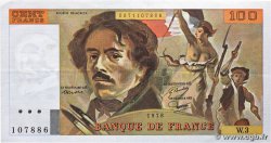 100 Francs DELACROIX FRANCE  1978 F.68.03