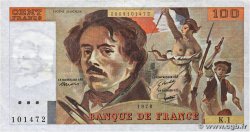 100 Francs DELACROIX FRANCE  1978 F.68.01