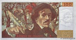 100 Francs DELACROIX FRANCE  1978 F.68.01 pr.TTB