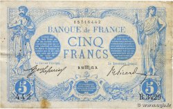 5 Francs BLEU FRANCE  1913 F.02.21