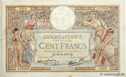 100 Francs LUC OLIVIER MERSON type modifié FRANKREICH  1937 F.25.07 fSS