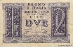 2 Lire ITALIE  1939 P.027