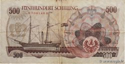 500 Schilling ÖSTERREICH  1965 P.139a SS