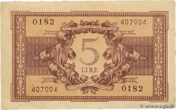 5 Lire ITALIE  1944 P.031a TTB