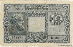 10 Lire ITALIE  1944 P.032c