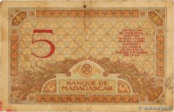 5 Francs MADAGASKAR  1937 P.035 fS