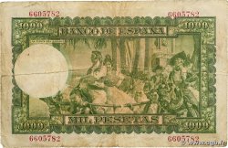 1000 Pesetas ESPAÑA  1951 P.143a RC+