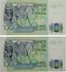 1000 Pesetas Consécutifs SPANIEN  1979 P.158 fST
