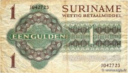 1 Gulden SURINAM  1974 P.116c F