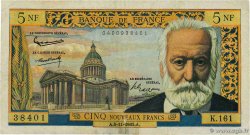 5 Nouveaux Francs VICTOR HUGO FRANCIA  1965 F.56.21 q.MB