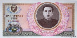 100 Won NORTH KOREA  1978 P.22a