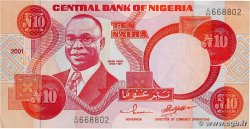 10 Naira NIGERIA  2001 P.25f