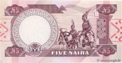 5 Naira Numéro radar NIGERIA  2002 P.24g UNC