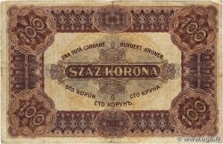 100 Korona HONGRIE  1920 P.063 TB