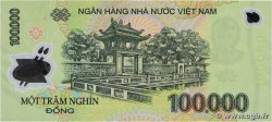 100000 Dong VIETNAM  2010 P.122g XF+