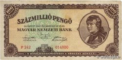 100 Millions Milpengo HUNGARY  1946 P.130 F