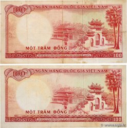 100 Dong Lot SOUTH VIETNAM  1966 P.19b F