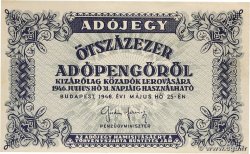 500000 Adopengö HUNGARY  1946 P.139b AU