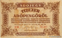 10000 Adopengo HONGRIE  1946 P.143a TB