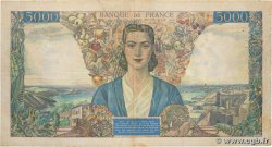 5000 Francs EMPIRE FRANÇAIS FRANCIA  1945 F.47.46 MBC