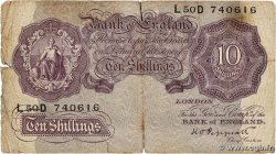 10 Shillings ENGLAND  1940 P.366 G