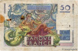 50 Francs LE VERRIER FRANCE  1947 F.20.08 VG